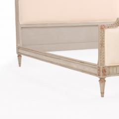 A French Louis XVI style Painted Queen Bed C 1940  - 4580493