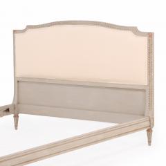 A French Louis XVI style Painted Queen Bed C 1940  - 4580495