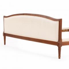A French Louis XVI style Walnut Full Size Bed C 1930  - 4415977