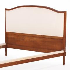 A French Louis XVI style Walnut Full Size Bed C 1930  - 4415994