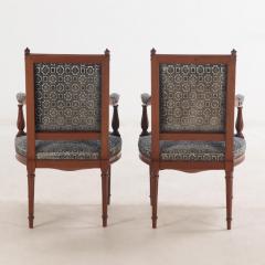 A French Louis XVI style open armchair C 1940  - 4155020