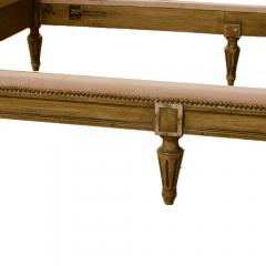 A French Louis XVI style painted day bed circa 1940 - 1832643