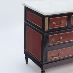 A French Louis XVI style partial ebonized commode circa 1940  - 2711245