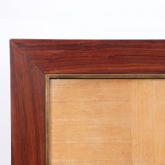 A French Modernist two door parquetry cabinet C 1960 - 2391941