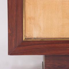 A French Modernist two door parquetry cabinet C 1960 - 2391944