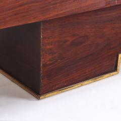 A French Modernist two door parquetry cabinet C 1960 - 2391946