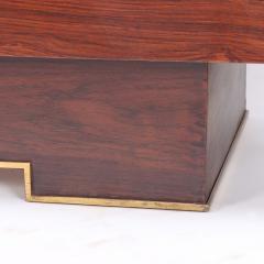 A French Modernist two door parquetry cabinet C 1960 - 2391947