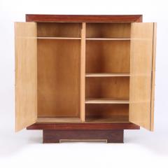 A French Modernist two door parquetry cabinet C 1960 - 2391948