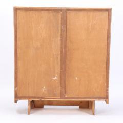 A French Modernist two door parquetry cabinet C 1960 - 2391949