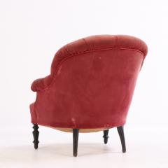 A French Napoleon III Lounge Chair C 1860  - 4338181