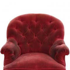 A French Napoleon III Lounge Chair C 1860  - 4338183