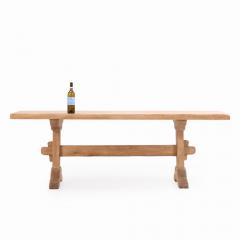 A French Oak Dining Room Table C 1960  - 4278168