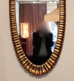A French Oval Giltwood Mirror circa 1950 - 4776157