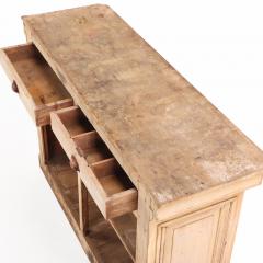 A French Painted Pine Bar Counter C 1880  - 4366977