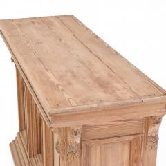 A French Pine Front Dry Bar or Shop Counter 19th C  - 4440849