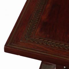 A French Regency style mahogany table C 1880  - 4211238