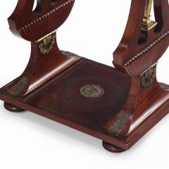 A French Regency style mahogany table C 1880  - 4211239