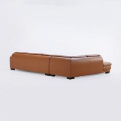 A French Roche Bobois leather sectional sofa  - 3596186