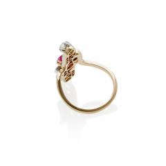 A French Ruby and Diamond Ring - 2852894