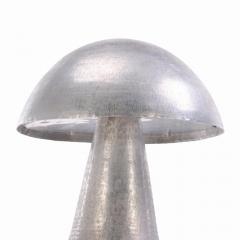 A French Space Age Mushroom form Aluminum Sculpture C 1960  - 4155280