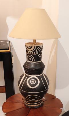 A French Terracotta Table Lamp circa 1970 - 4155142
