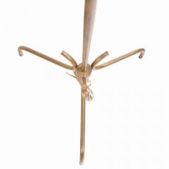 A French brass floor lamp C 1945  - 4292557