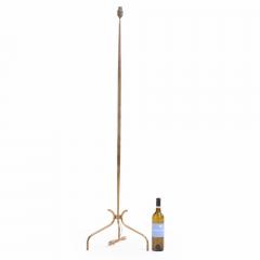 A French brass floor lamp C 1945  - 4292560