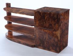 A French burl walnut bar cabinet or server circa 1940 - 3359371