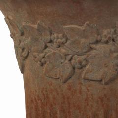 A French cast iron table top urn 19th C  - 4211311