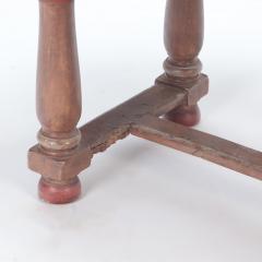 A French faux marble top table resting on an early 19th C base  - 2711414