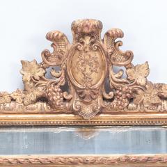 A French gilt wood and gesso mirror with mirrored border Circa 1900  - 3044175
