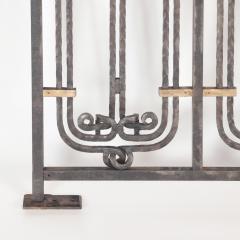 A French iron and bronze panel Designed by the Architect H Sauvage Early 20thC - 2842178