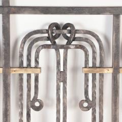 A French iron and bronze panel Designed by the Architect H Sauvage Early 20thC - 2842179