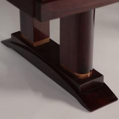 A French mahogany Art Deco dining table by Robert Desnos circa 1930  - 2911271