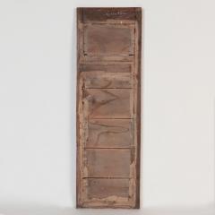 A French painted and carved Trumeau mirror 19th C  - 2885948