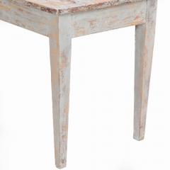 A French painted pine farm table C 1910  - 4119070