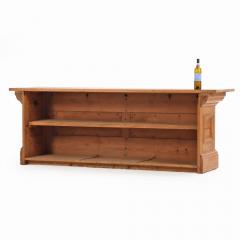 A French pine store counter C 1890  - 4249014