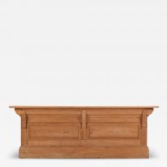 A French pine store counter C 1890  - 4249507