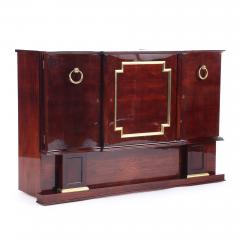 A French rosewood and bronze mounted bar with sycamore interior C 1930  - 2384647