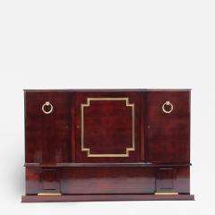 A French rosewood and bronze mounted bar with sycamore interior C 1930  - 2388446