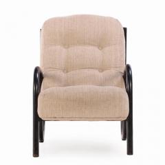 A French tubular iron armchair C 1960  - 4226884