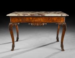 A GEORGE II PERIOD CARVED WALNUT SIDE TABLE - 4599833