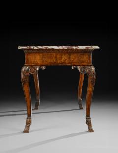 A GEORGE II PERIOD CARVED WALNUT SIDE TABLE - 4599835