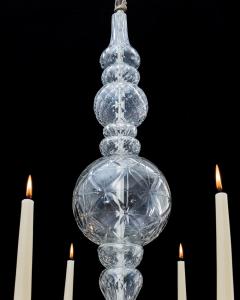 A GEORGE II STYLE MURANO CHANDELIER - 3787607