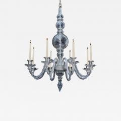 A GEORGE II STYLE MURANO CHANDELIER - 3789321