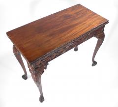 A GEORGE III MAHOGANY CARD TABLE - 3162210