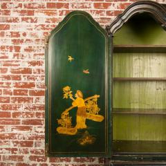 A George I green Japanned and parcel gilt lacquer bureau cabinet - 2084933