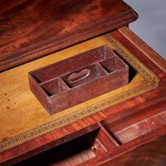 A George II Irish Mahogany Secretaire Kneehole Bookcase Att C Hearn - 3123627