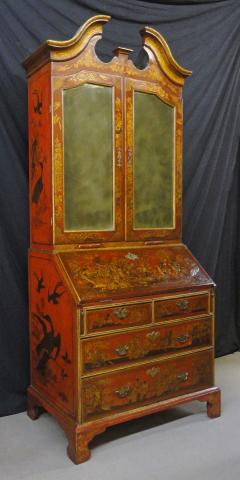 A George II Japanned Bureau Cabinet - 1306087