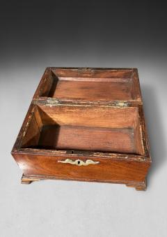 A George III Mahogany Tea Caddy - 4480131